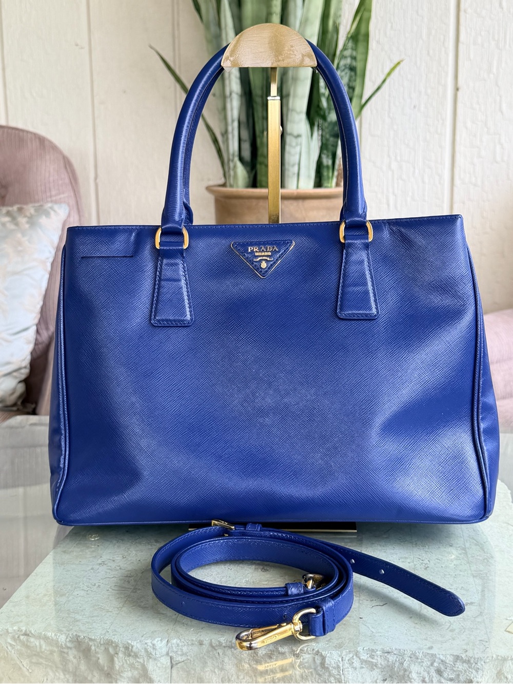 Prada Saffiano Top Handle💝💝💝